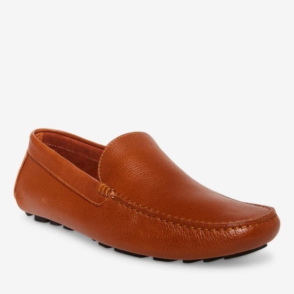 Steve Madden Bergamo Cognac Brown Loafers Size 11 main image 6